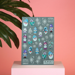 Nail sticker no. 89