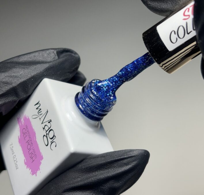 Sinine särav geellakk S7