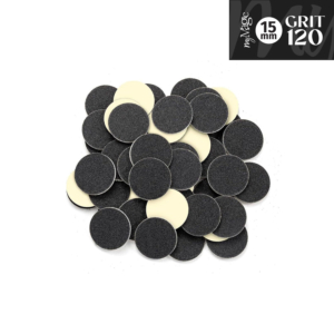 Pediküüri puuriotsiku kleepsud 15mm 25tk