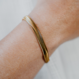 Bracelet Large Snake Meryt Gold