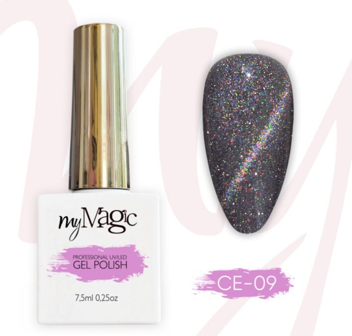 Cat Eye geellakk 09 efektiga