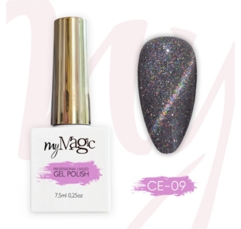 Cat Eye geellakk 09 efektiga