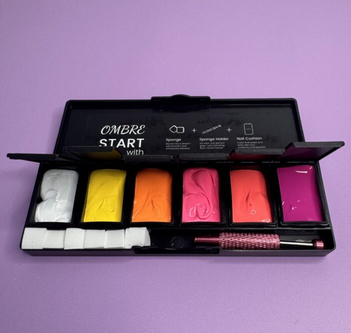 Cushion Ombre Art geelide komplekt