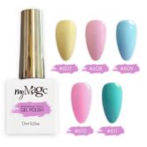 Soft sparkling geellakkide komplekt b