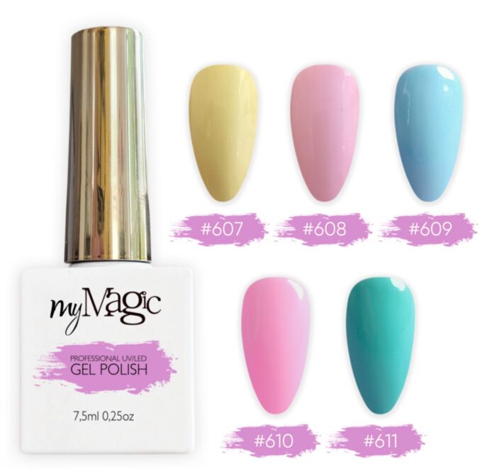 Soft sparkling geellakkide komplekt b